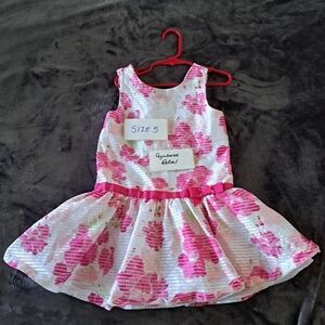 Gymboree girls size 5 Dressed up line floral party dress